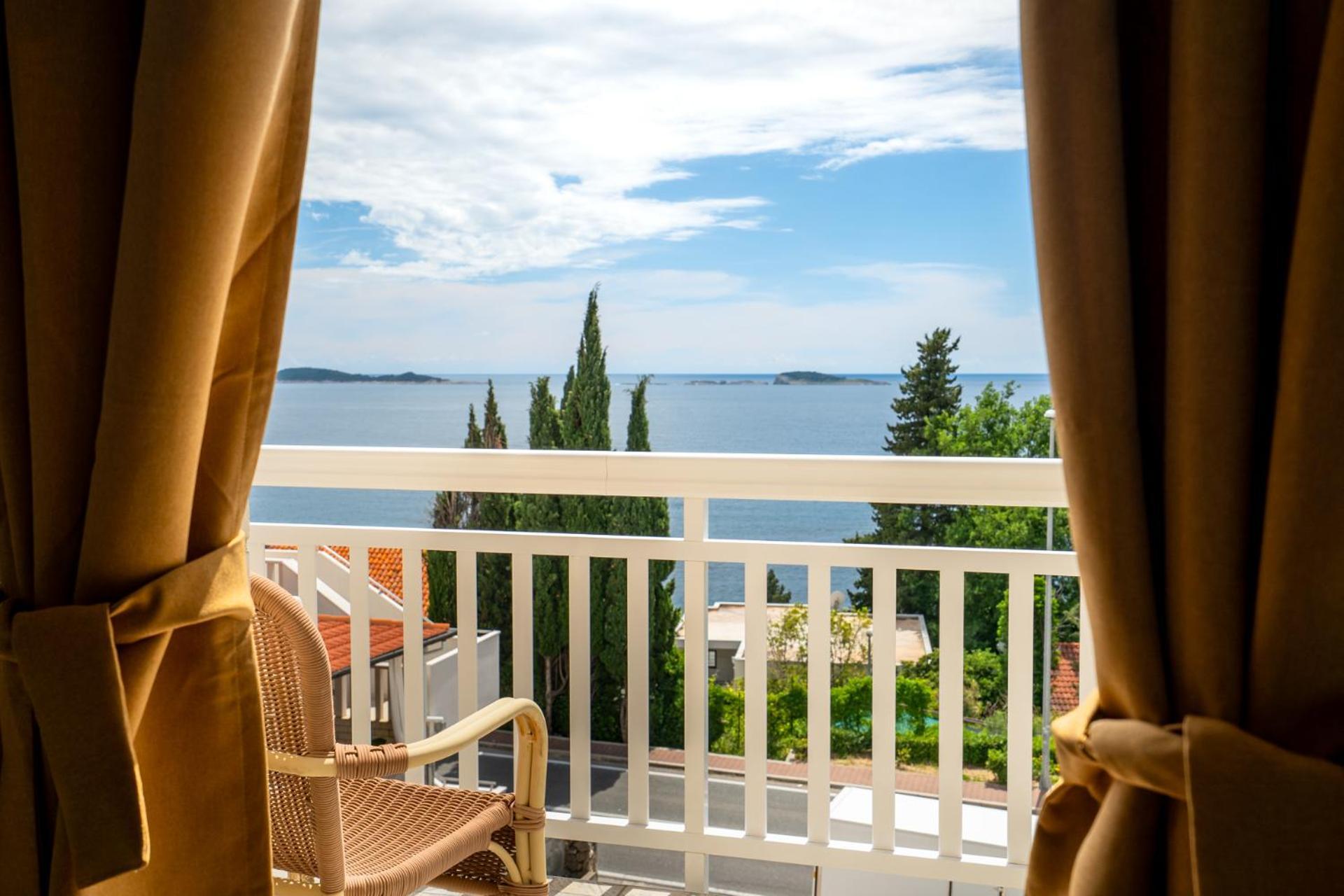 Apartments Villa Silvana Mlini Eksteriør billede