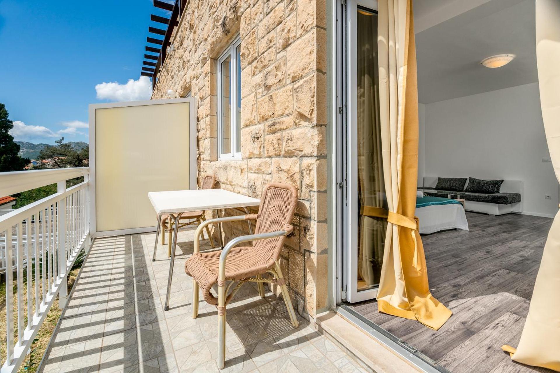 Apartments Villa Silvana Mlini Eksteriør billede